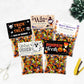 Halloween Treat Bag Toppers