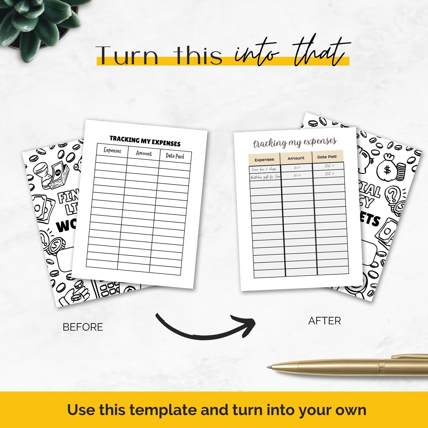 Financial Literacy Workbook for Kids
