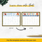 12 months of kid calendars
