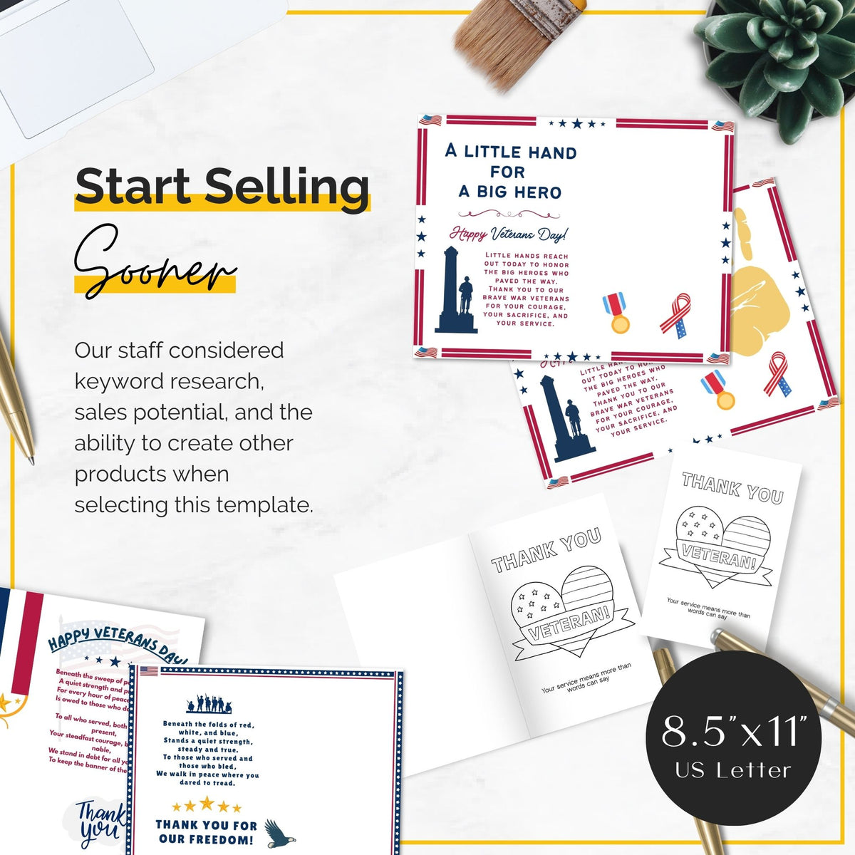 Veteran's Day Craft Kit