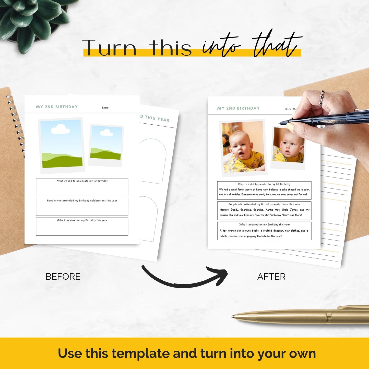 childhood memory book