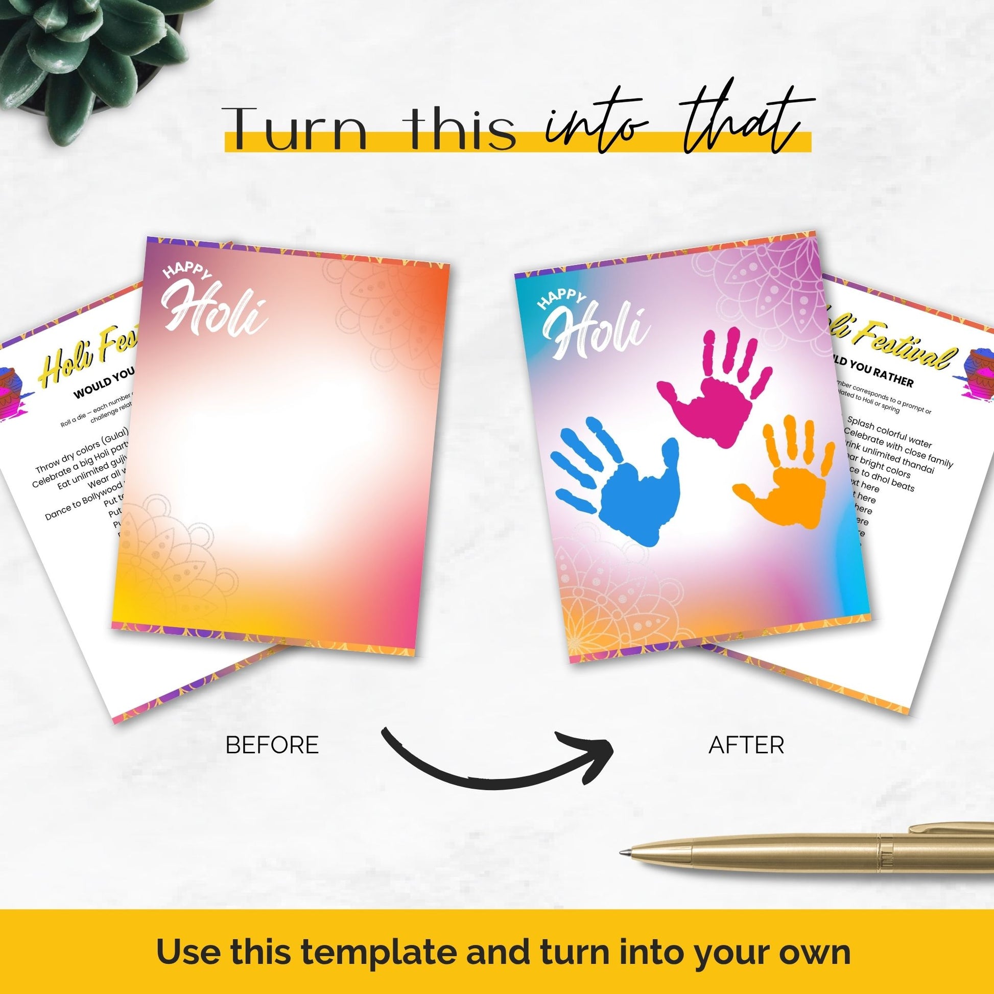 Holi activities