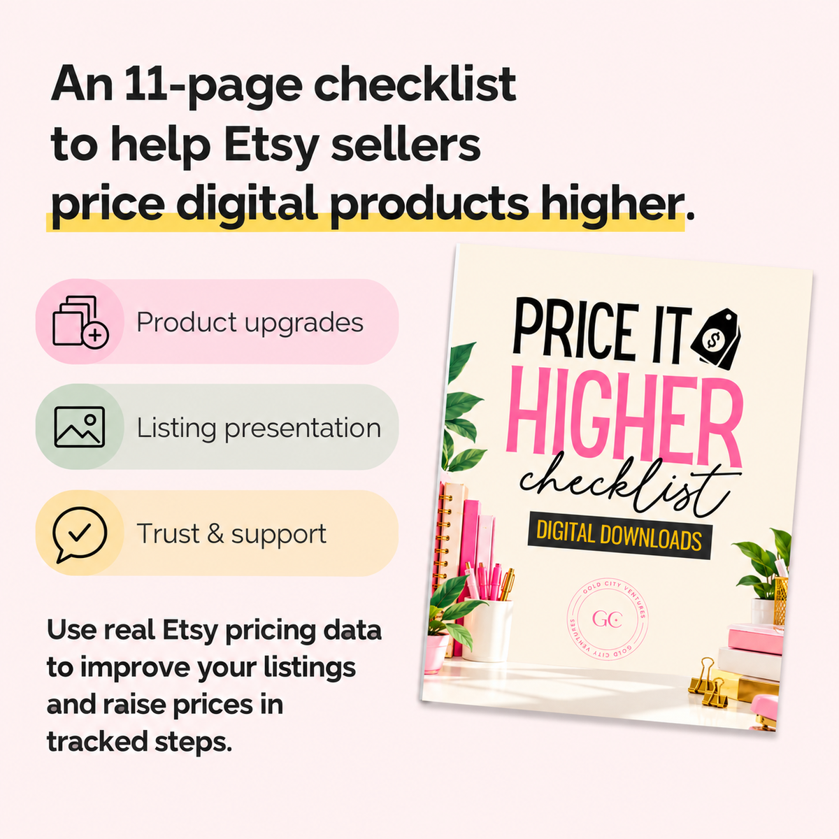 Price it Higher Checklist