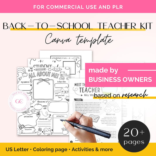 meet the teacher template