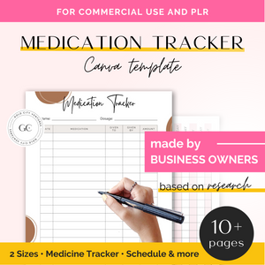 Medication Tracker Templates