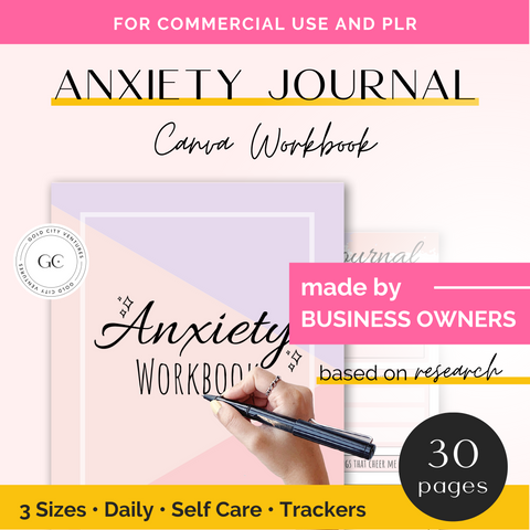 Anxiety Journal Workbook