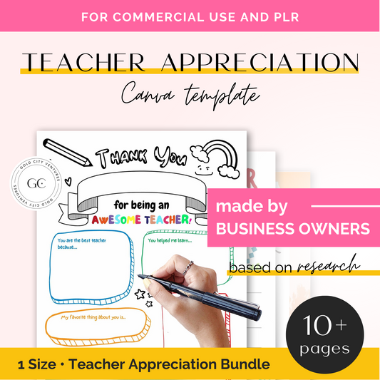 Teacher Appreciation Week Printable Bundle