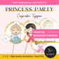 Princess Party Cupcake Toppers