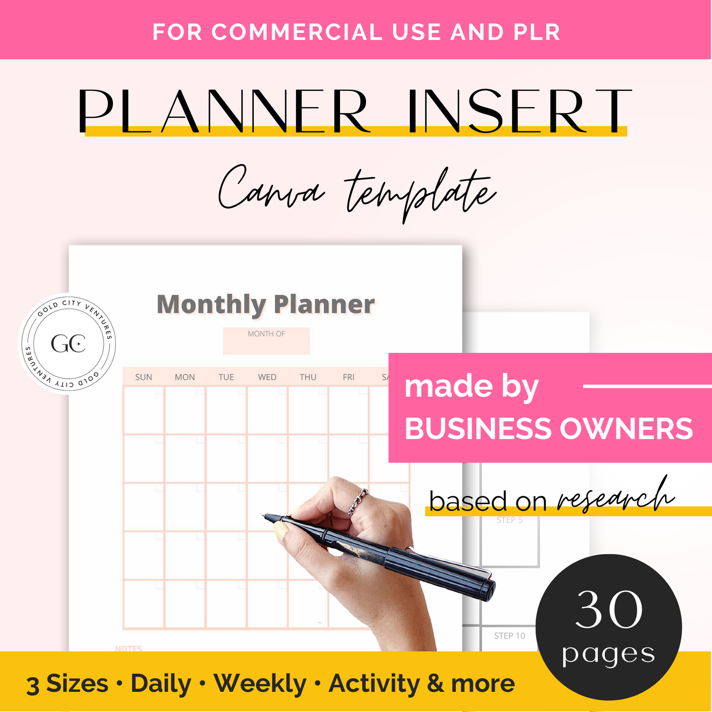 Planner Inserts