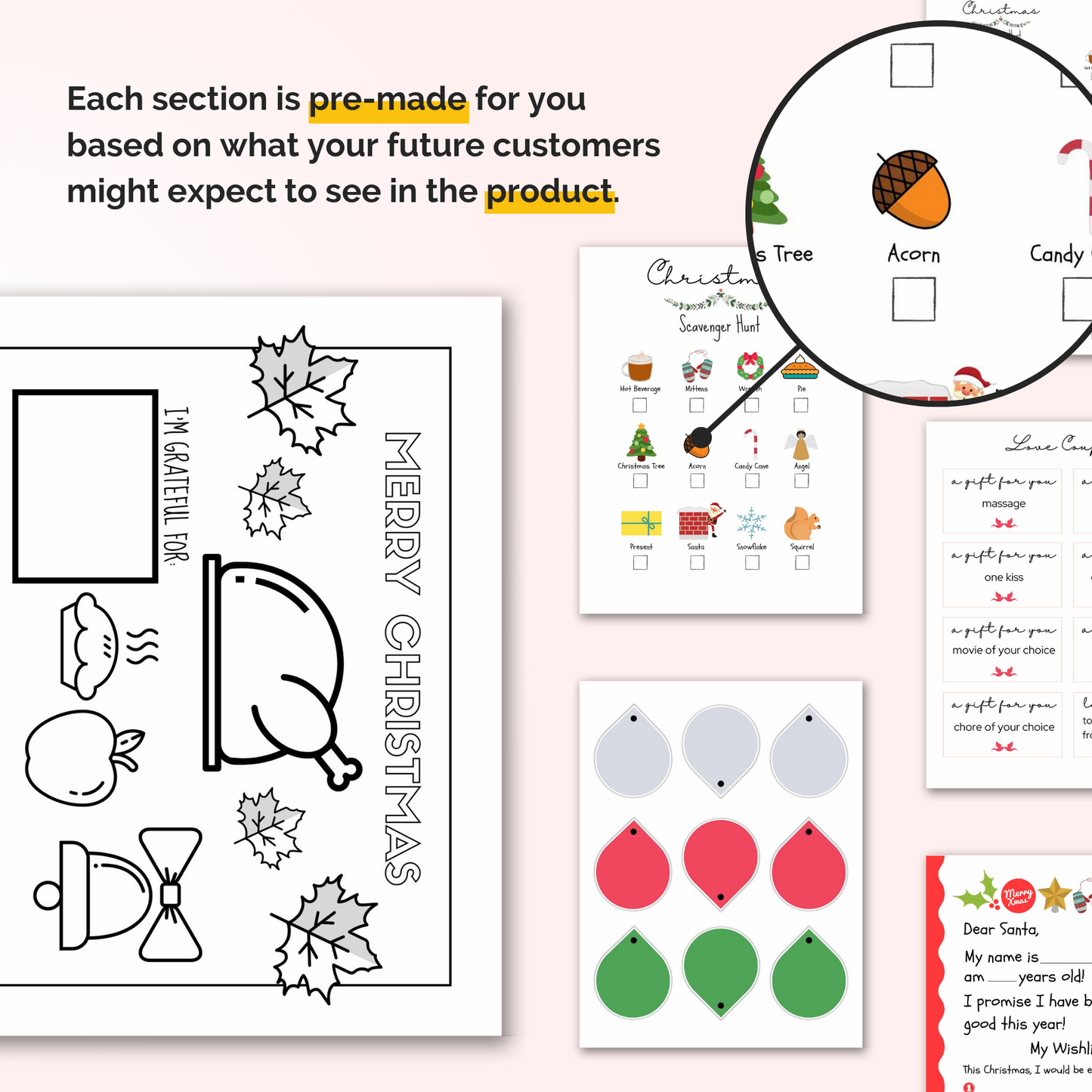 Holiday Canva Template Bundle