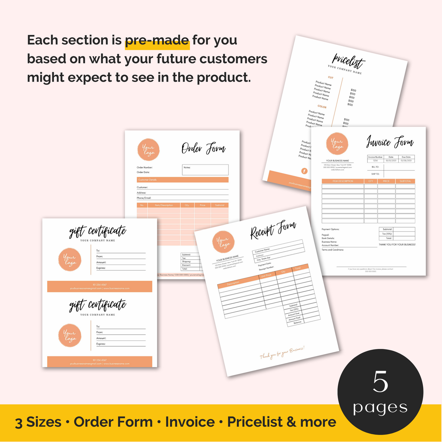 Small Business Forms