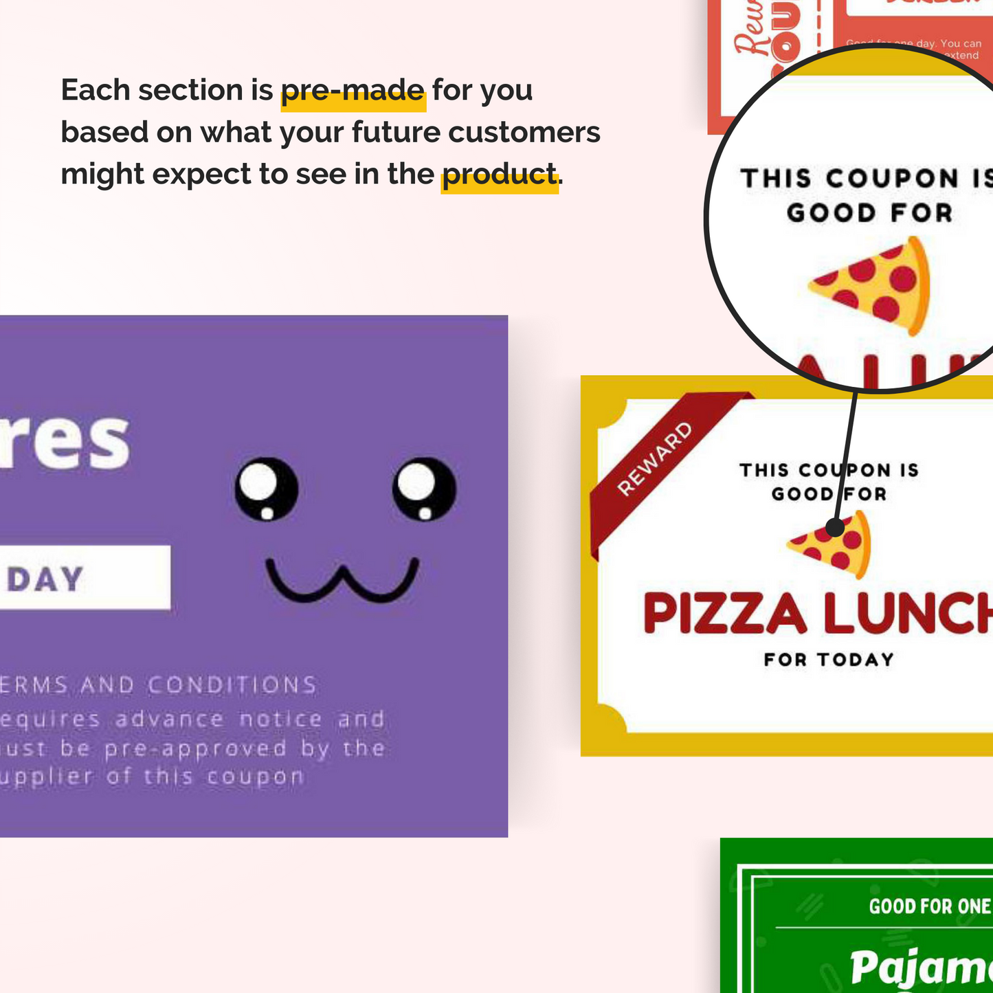 Kid's Reward Coupons