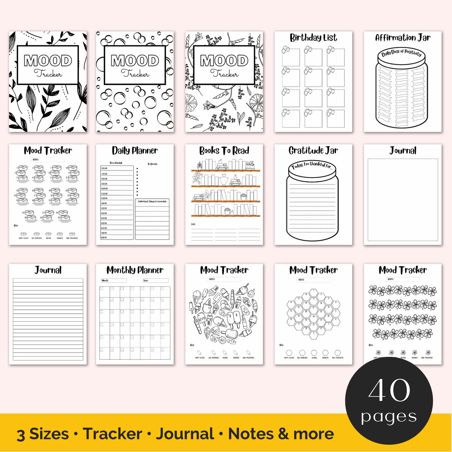 Mood Tracker Bundle