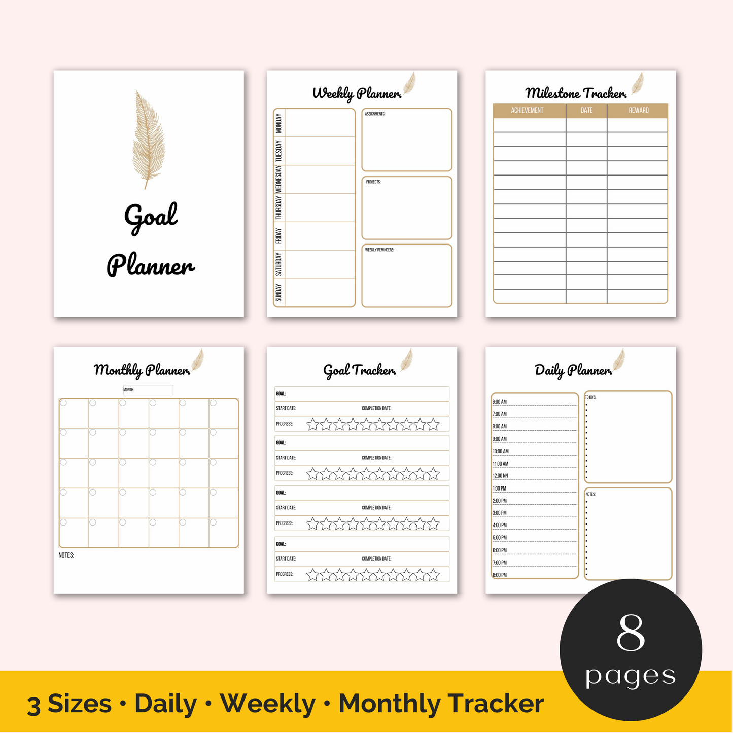 Goal Planner Template