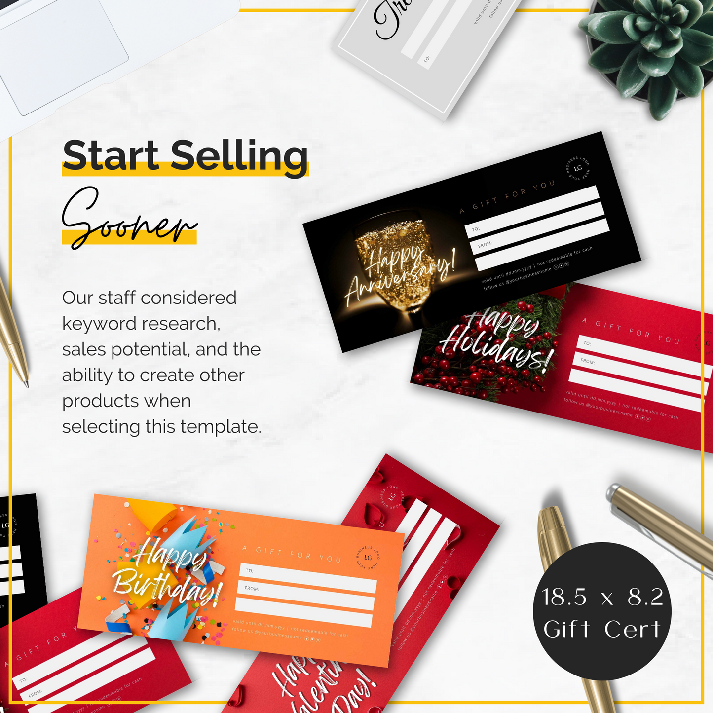 Gift Certificate Template