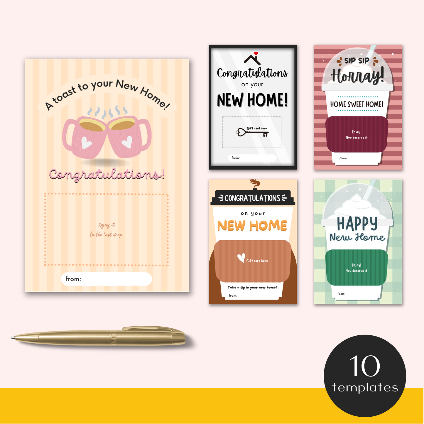 Coffee Gift Card Holder for Real Estate Professionals