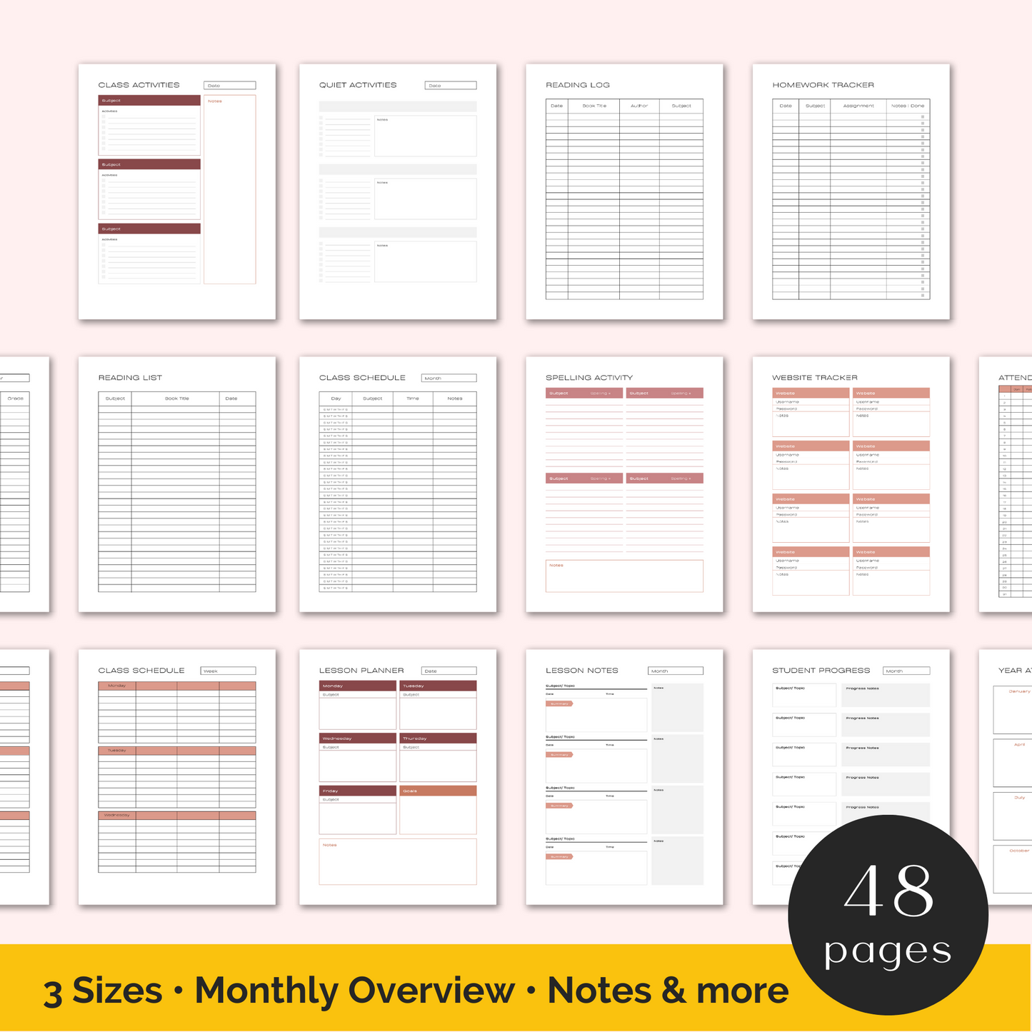 Homeschool Planner