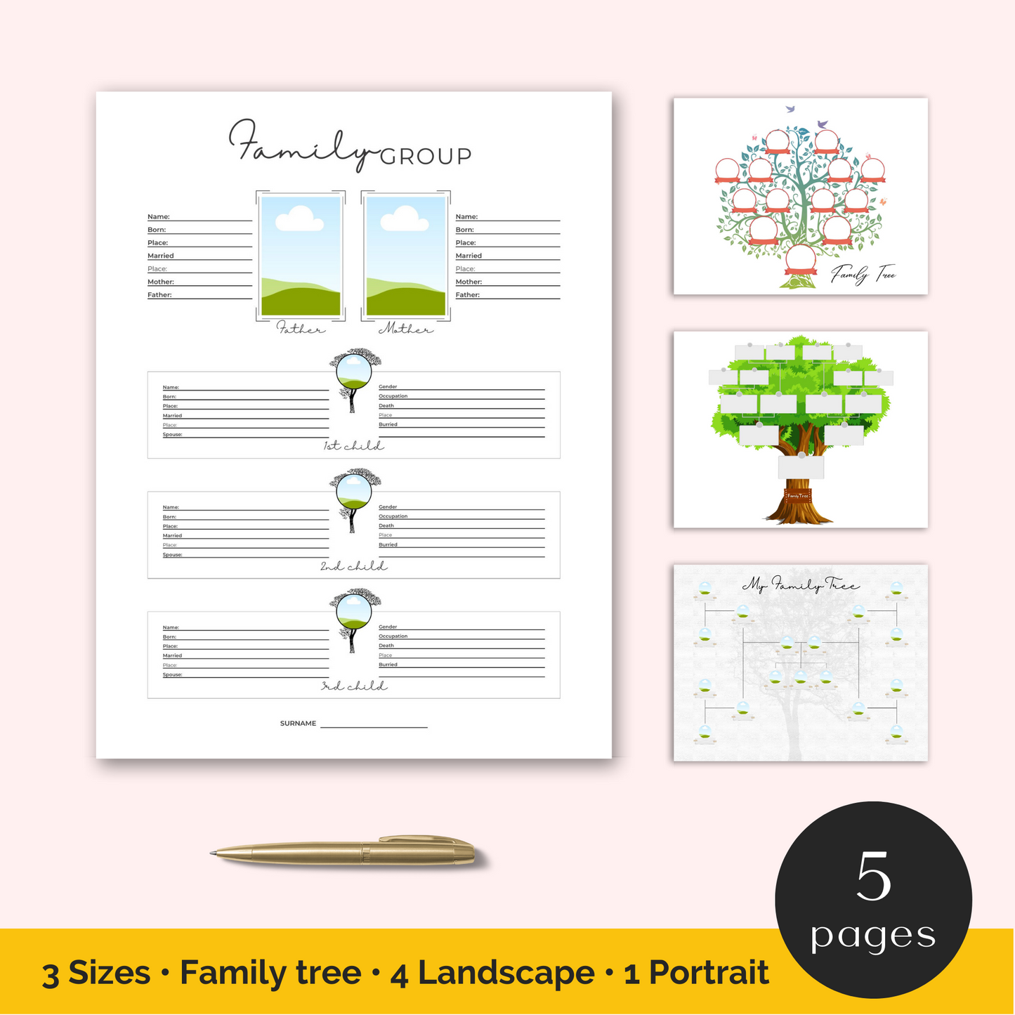 Family Tree Charts
