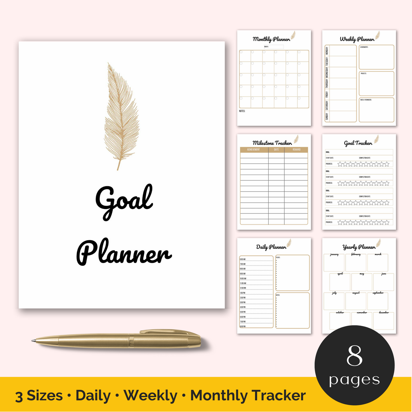 Goal Planner Template