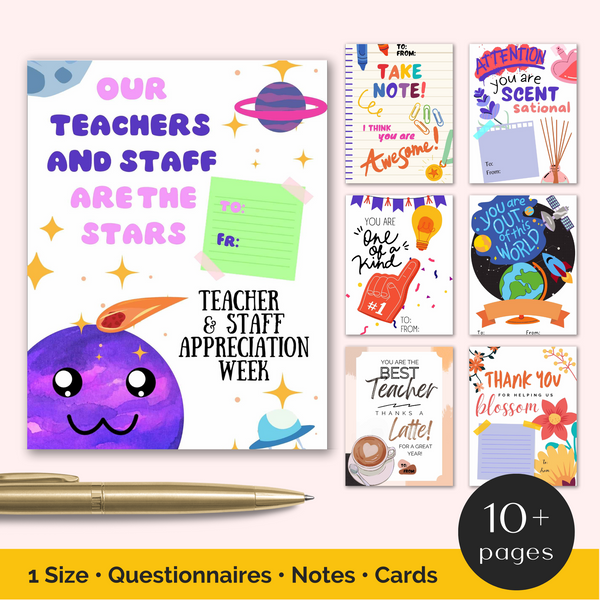 Teacher Appreciation Week Printable Bundle