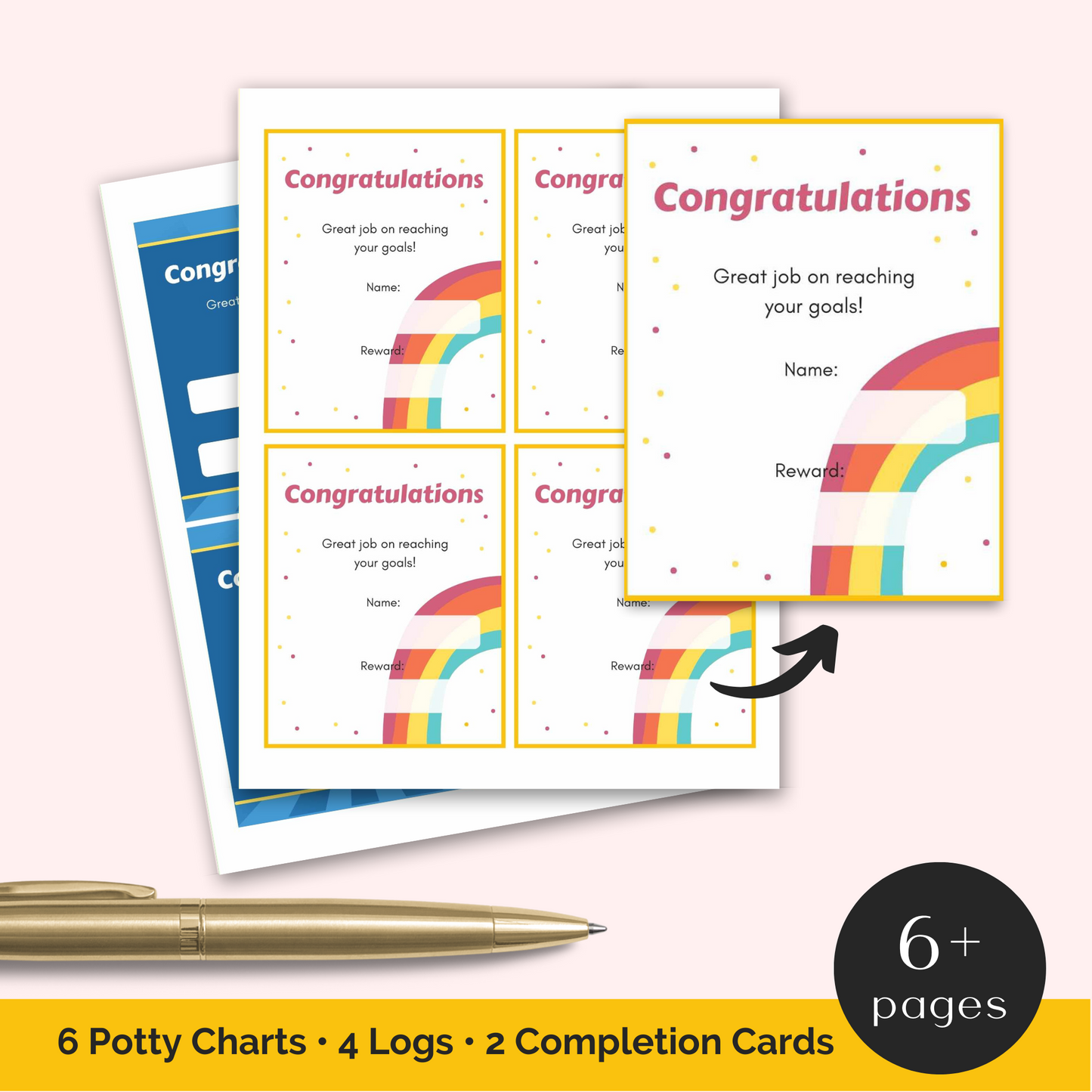 Potty Training Templates