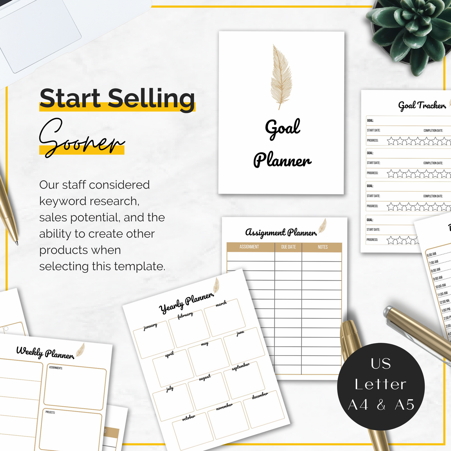 Goal Planner Template
