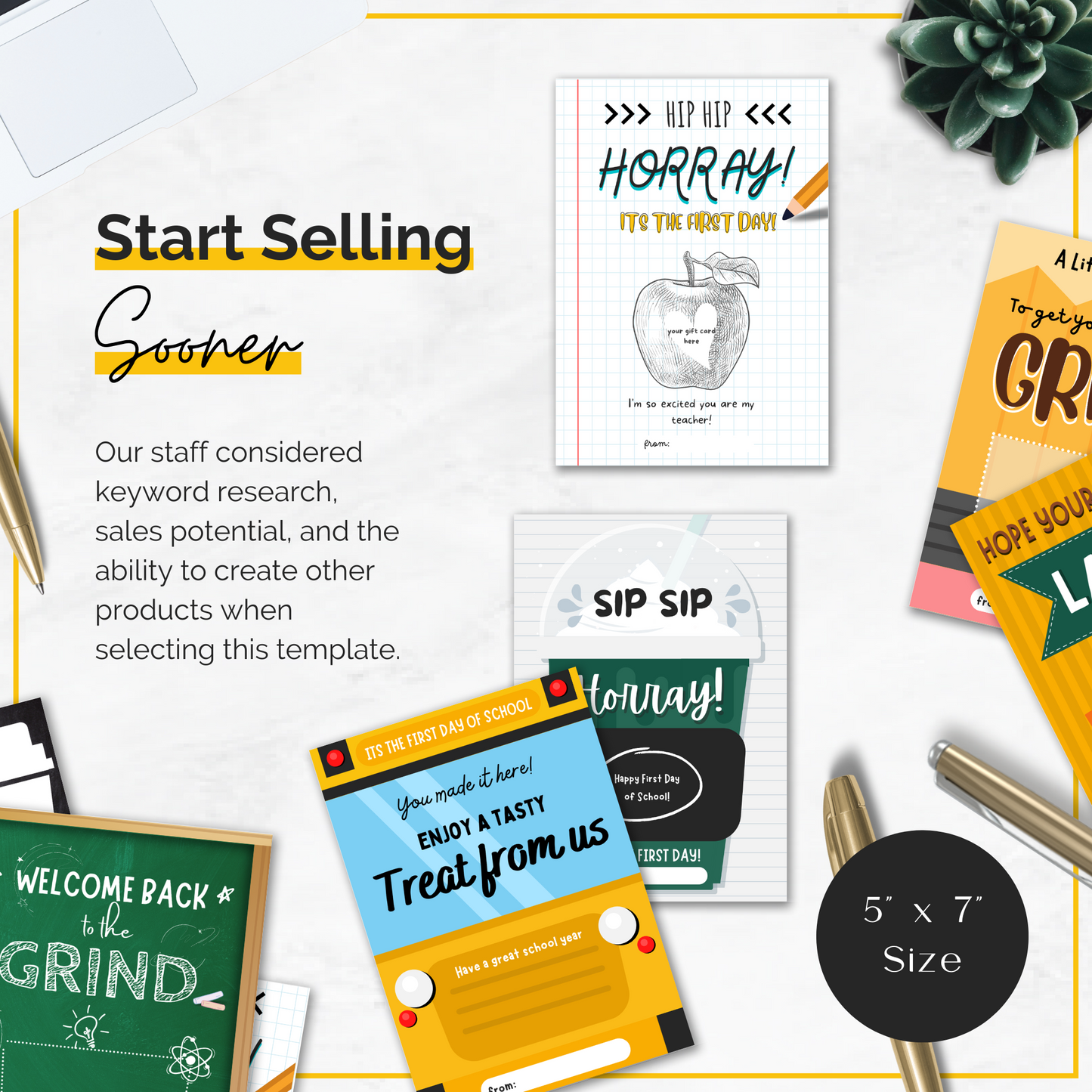 First Day of School Coffee Gift Card Holder