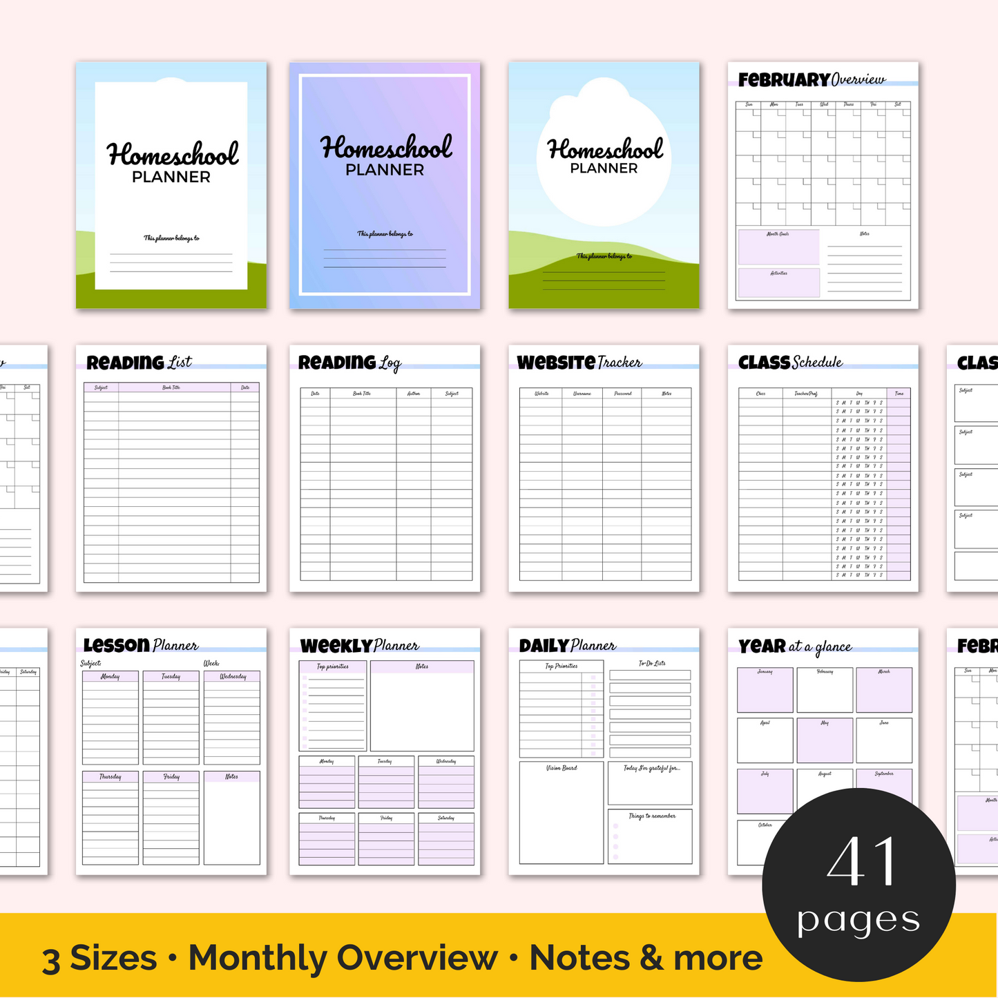 Homeschool Planner