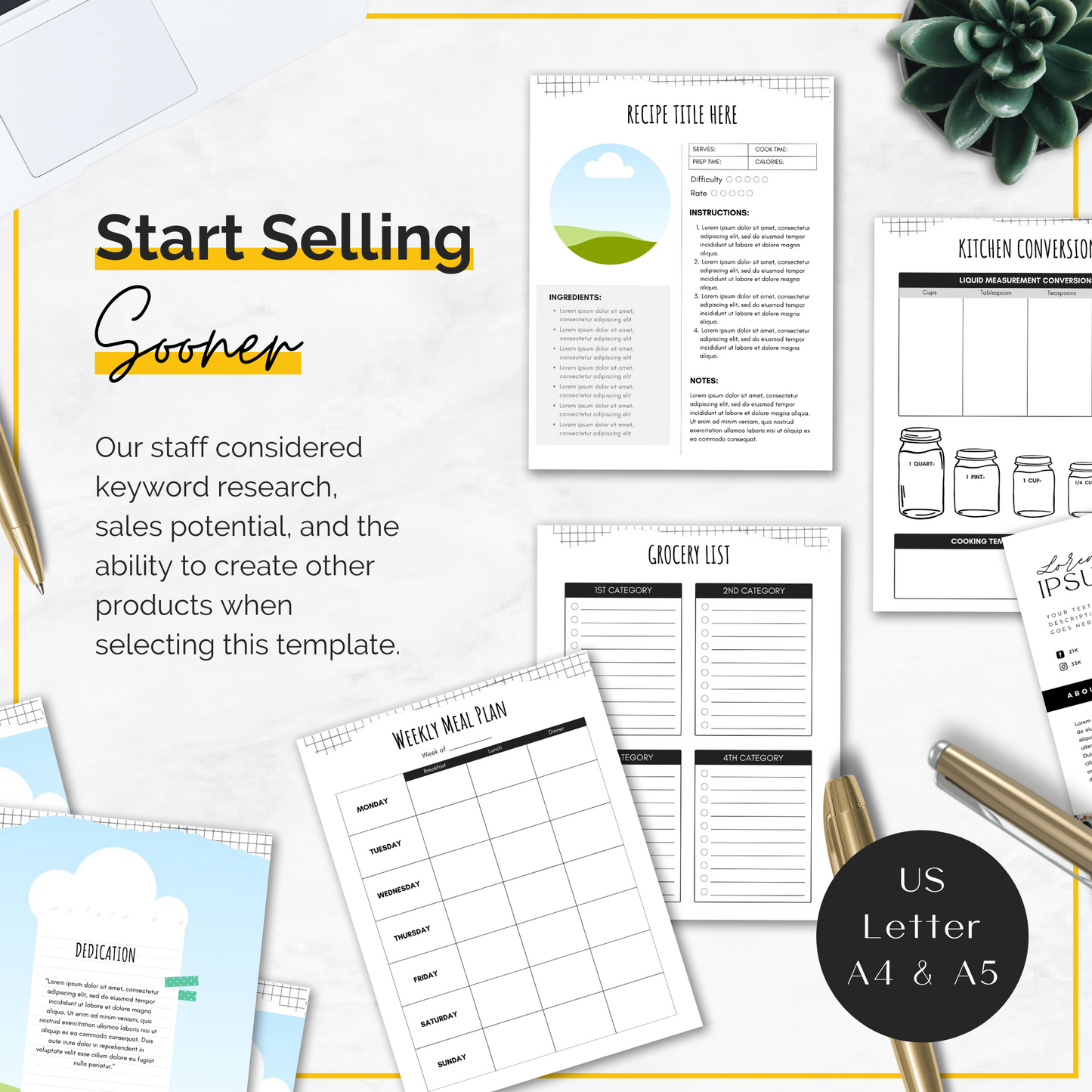 Recipe Book Template