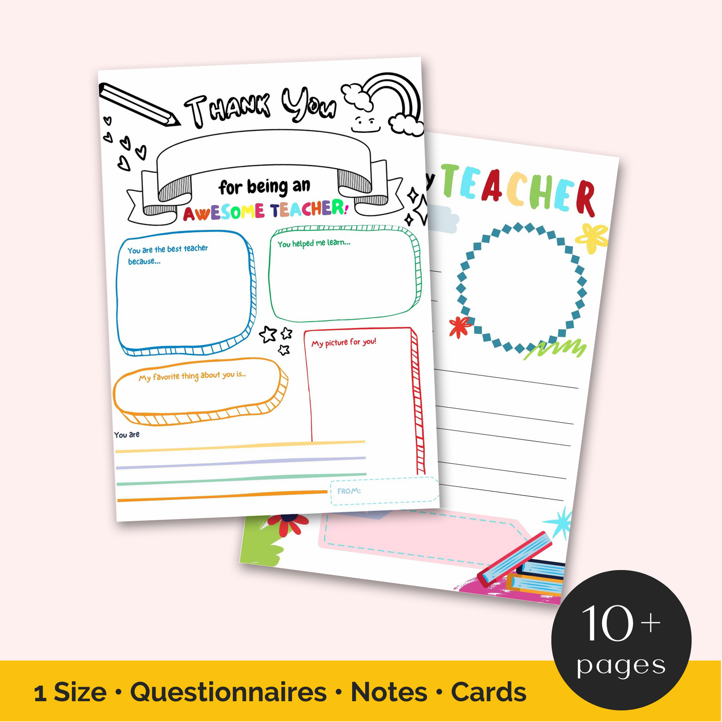 Teacher Appreciation Week Printable Bundle