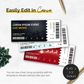 Editable Concert Ticket Templates