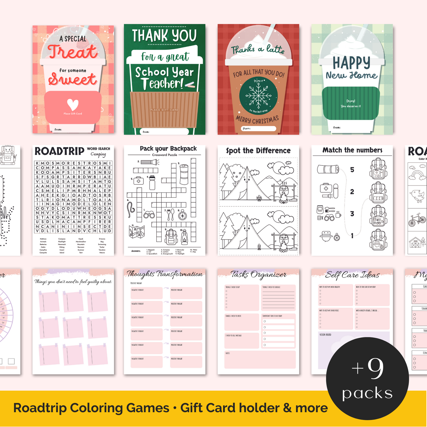 9-Pack Canva Template Bundle