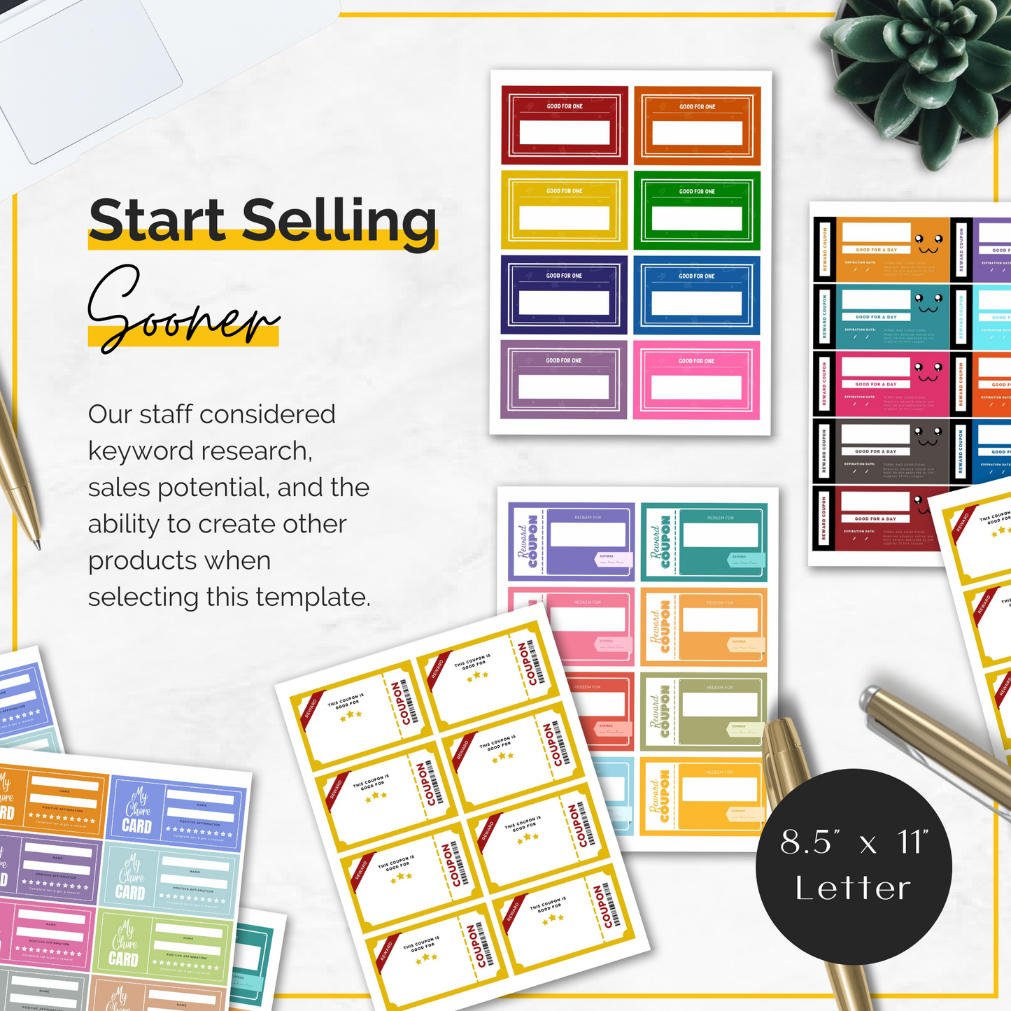 Kid's Reward Coupons