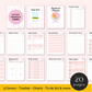 Newborn Girl Planner Baby Book