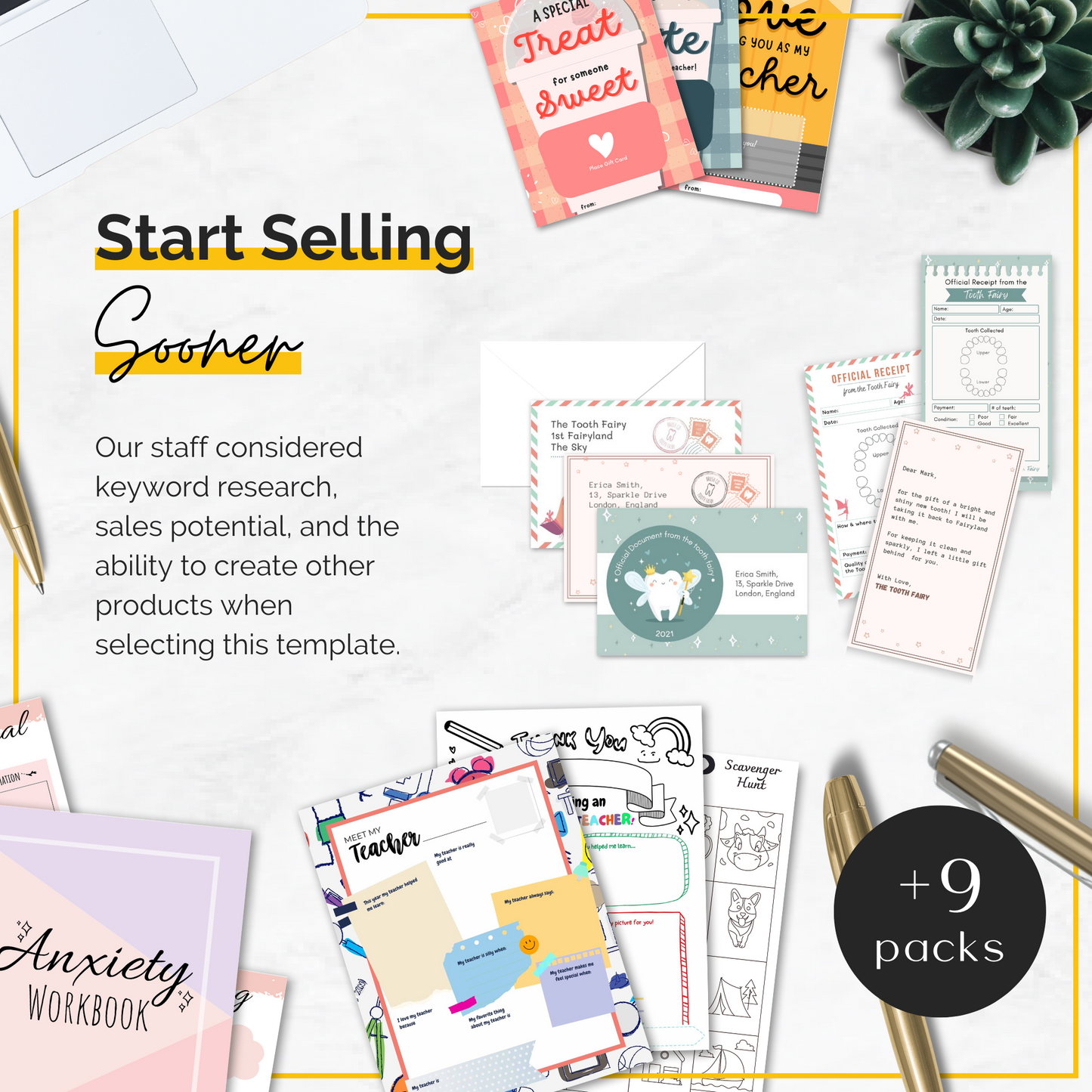 9-Pack Canva Template Bundle