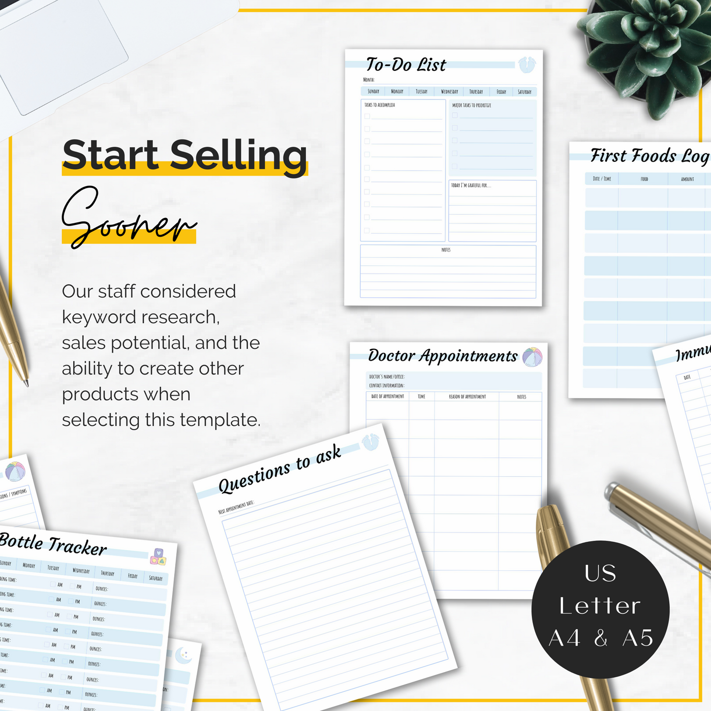 Newborn Boy Planner Baby Book