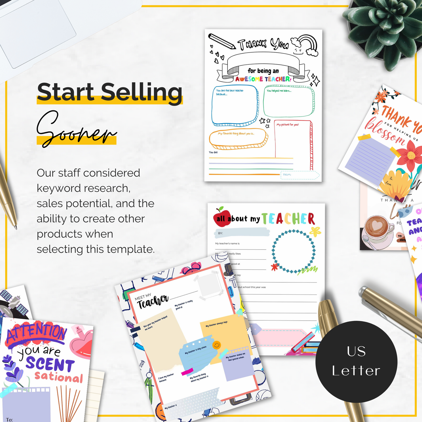 Teacher Appreciation Week Printable Bundle