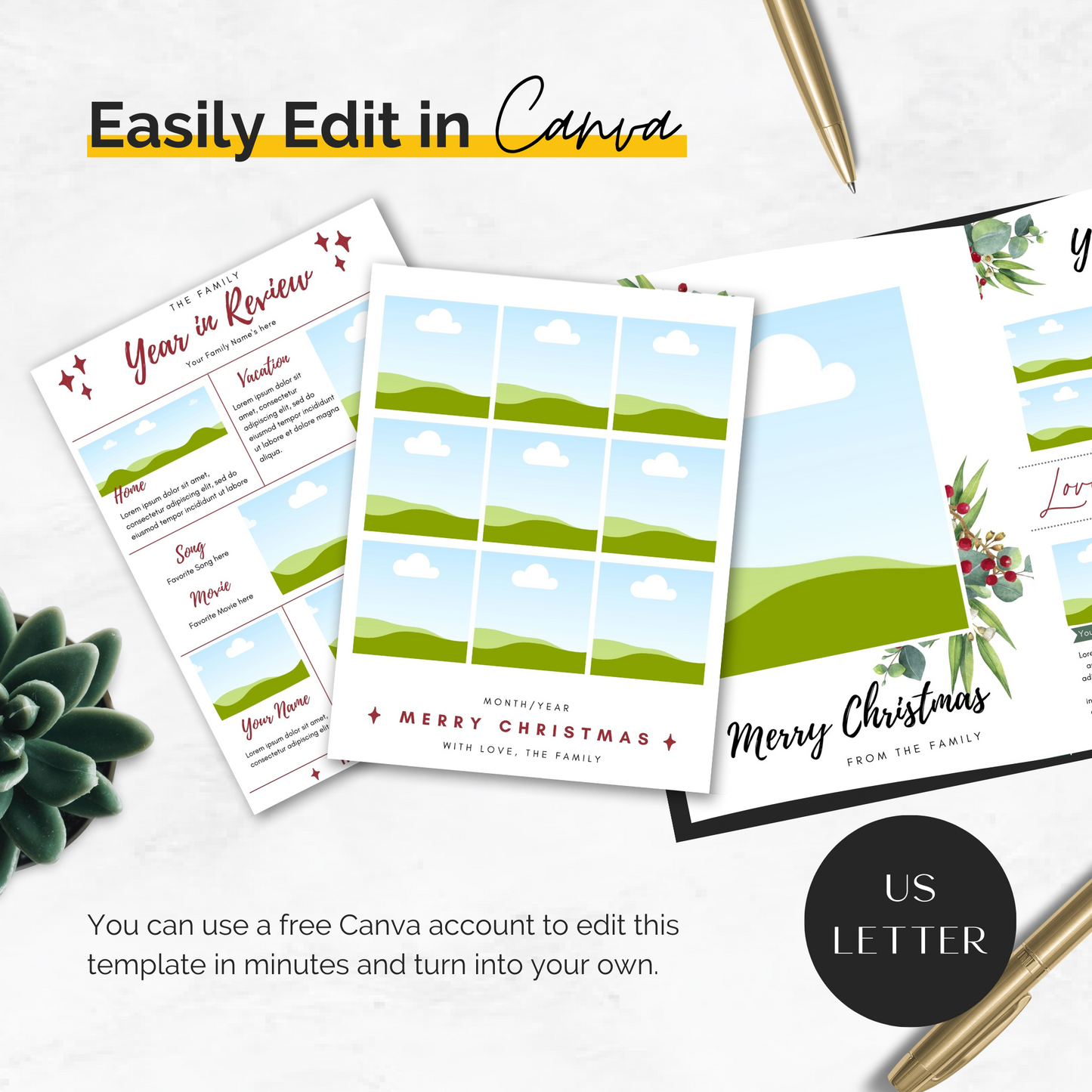 Year in Review Templates
