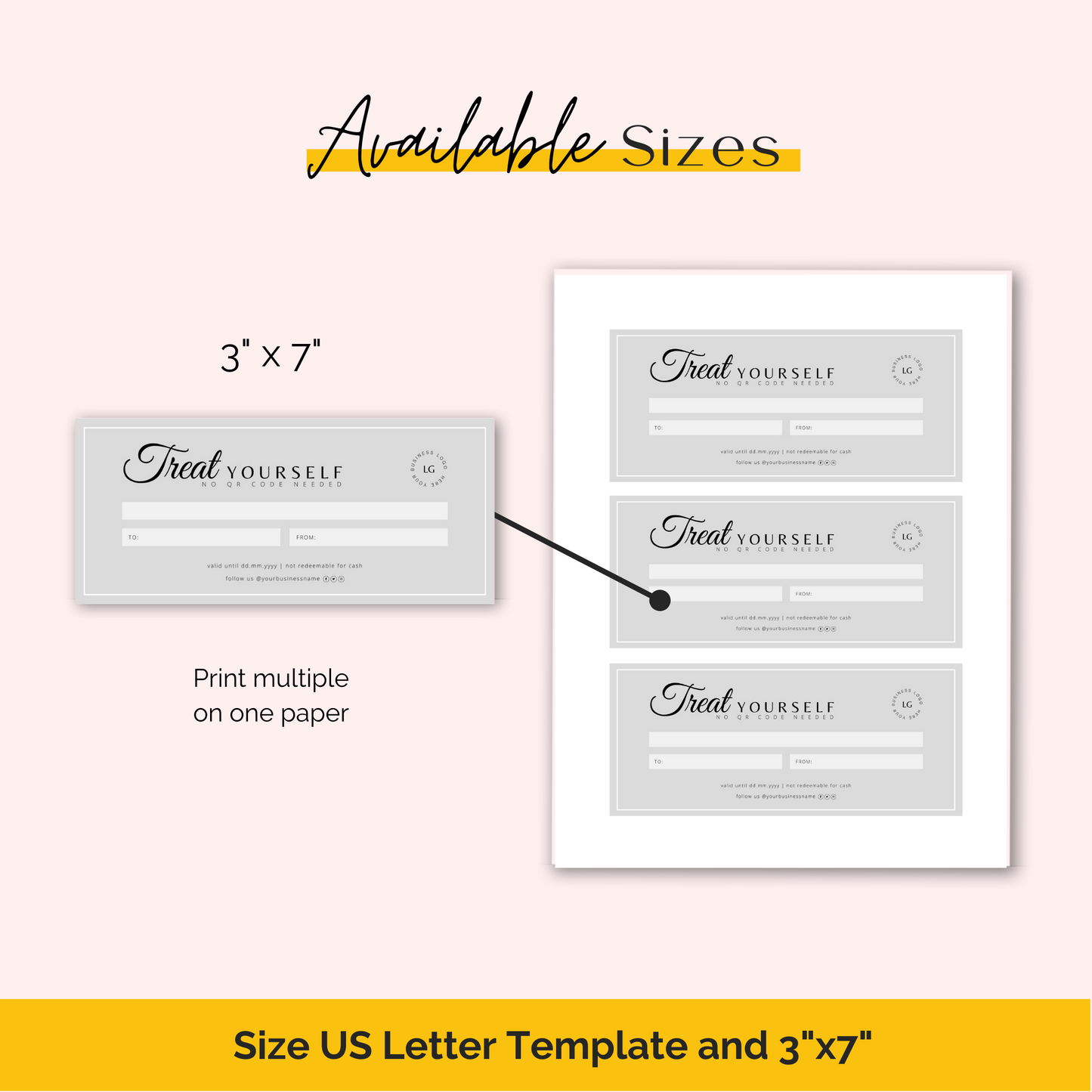 Gift Certificate Template