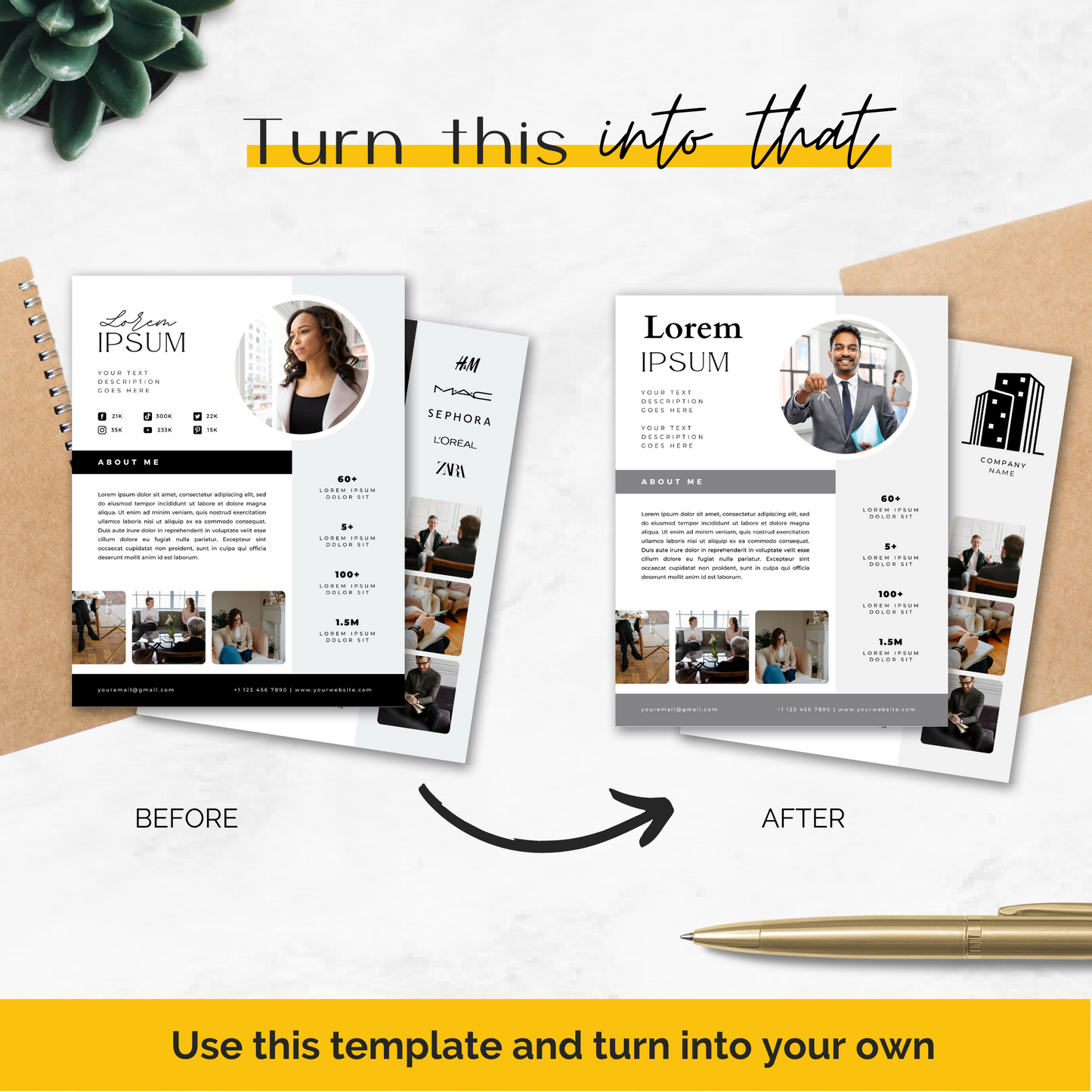 Media Kit Templates
