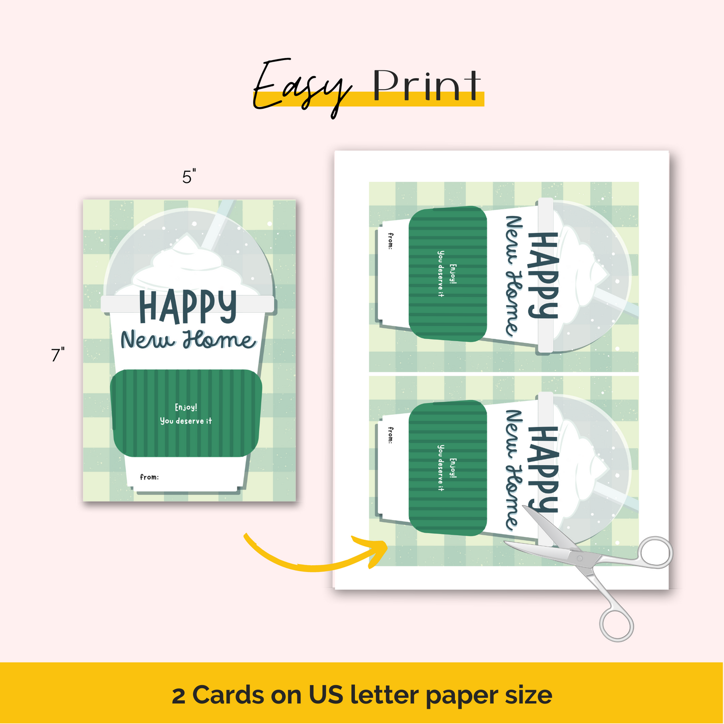 Coffee Gift Card Holder for Real Estate Professionals