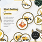 Construction Theme Cupcake Toppers