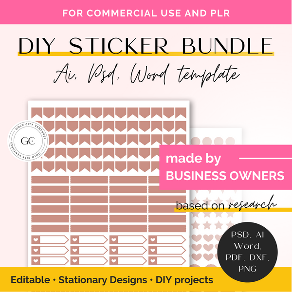 DIY Planner Sticker Bundle
