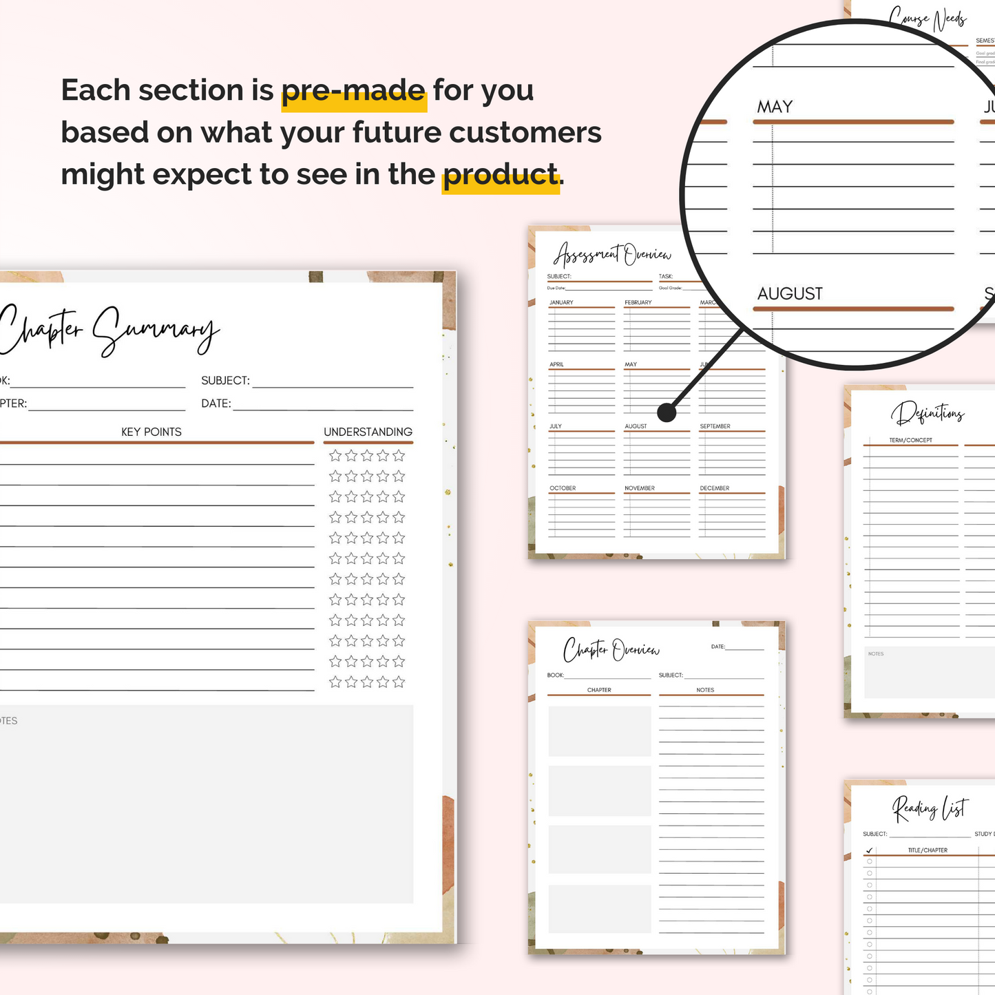 College Student Planner